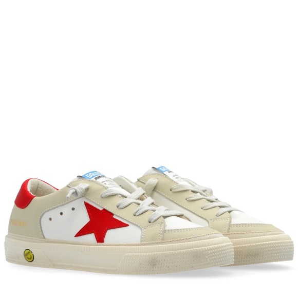 GOLDEN GOOSE MAY Red/White Sneakers BRAND NEW - Picture 4 of 12
